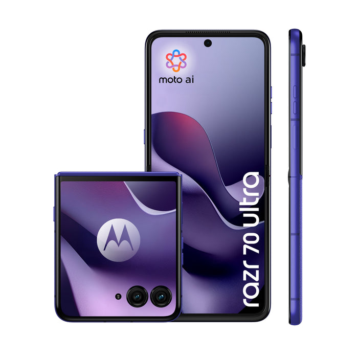 Motorola Razr 70 Ultra 5g Dual Sim 16gb Ram 512gb - Orient Blue
