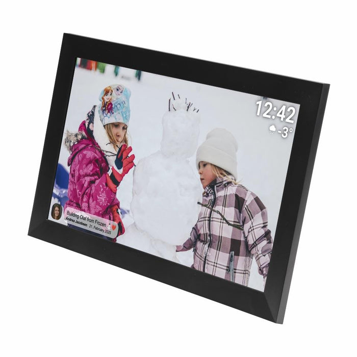 EAN 5706751085581 - Denver PFF-1504B marco fotográfico digital Negro 39,6 cm (15.6") Pantalla táctil Wifi imagen 3