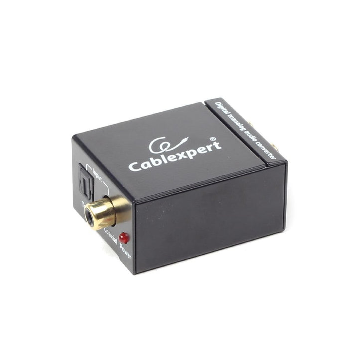 EAN 8716309082570 - Gembird DSC-OPT-RCA-001 convertidor de audio Negro imagen 1