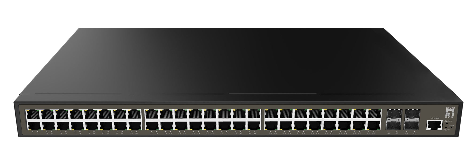 EAN 4015867227824 - LevelOne GEL-5271 switch Gestionado L2+ Gigabit Ethernet (10/100/1000) 1U Negro imagen 1