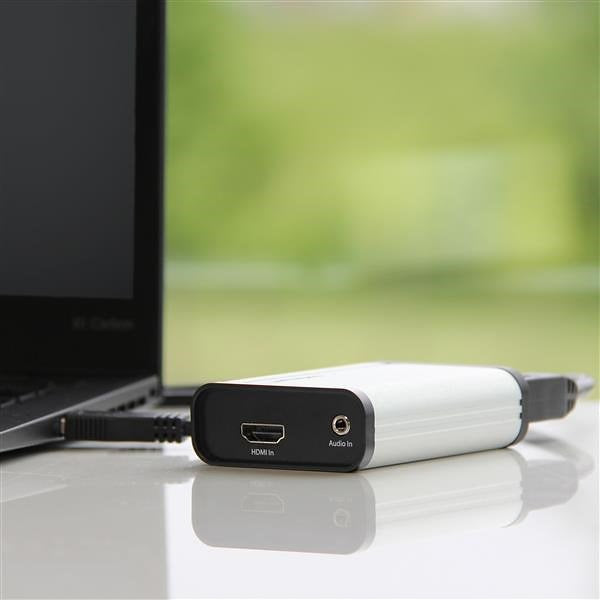 Startech.Com Capturadora De Vídeo Hdmi A Usb-C - Dispositivo De Captura De Vídeo Usb Tipoc - Uvc - Para Mac Y Windows - Hd 1080p