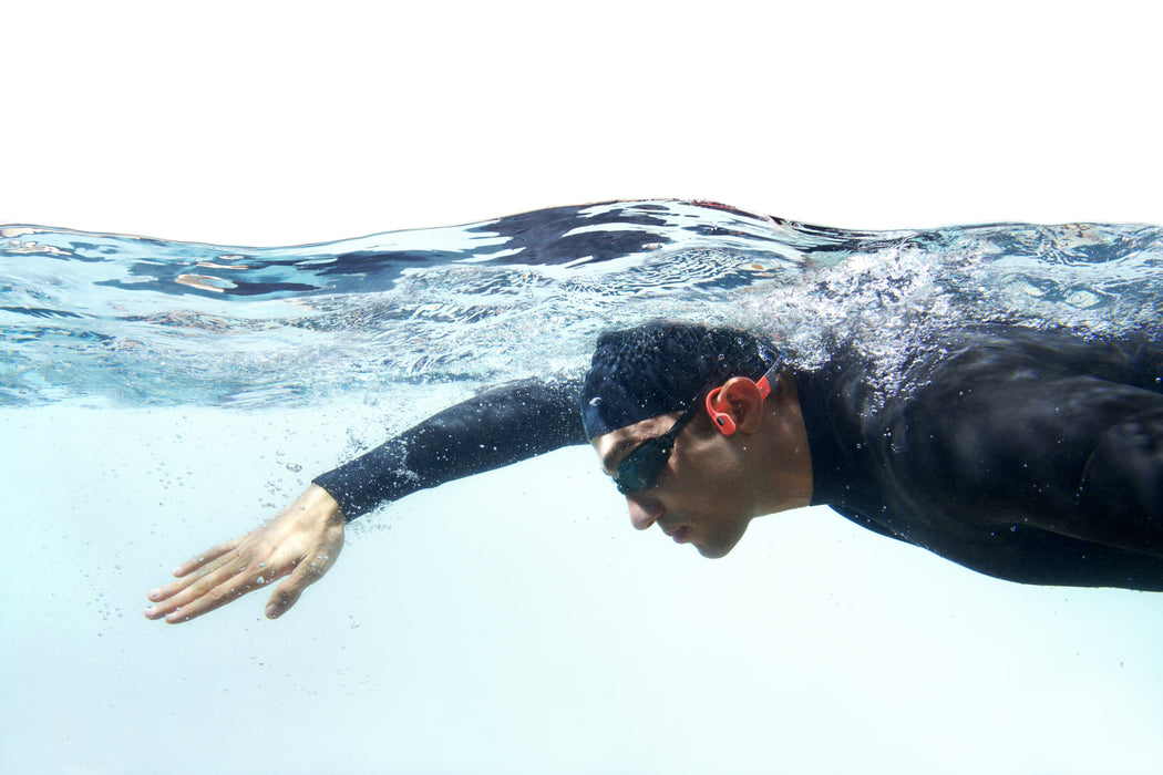 EAN 0810092678601 - SHOKZ OpenSwim Pro Auriculares Inalámbrico Banda para cuello Deportes Bluetooth Negro, Rojo imagen 24