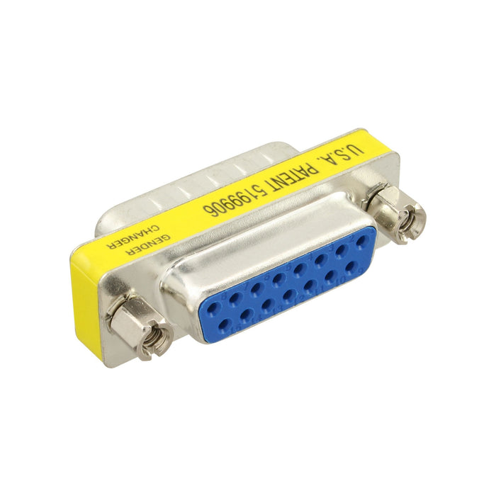 Adaptador Inline Puerto 15 Pines Macho A Hembra