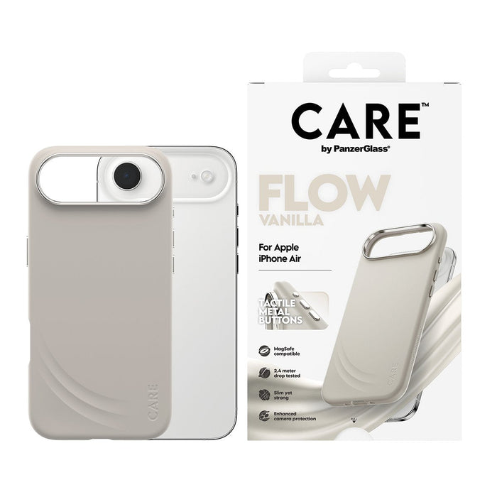 Care By Panzerglass Feature Flow Case Vanilla W. Magsafe Iphone Air