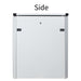 EAN 5420016841117 - LOGON RDL12U66WH armario rack 12U Rack o bastidor independiente Blanco imagen 4