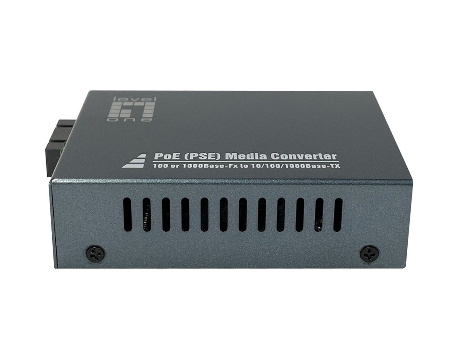 Levelone Convertidor Gvt-2014 10 100 1000t>Rj45 To Sc Sm Pse