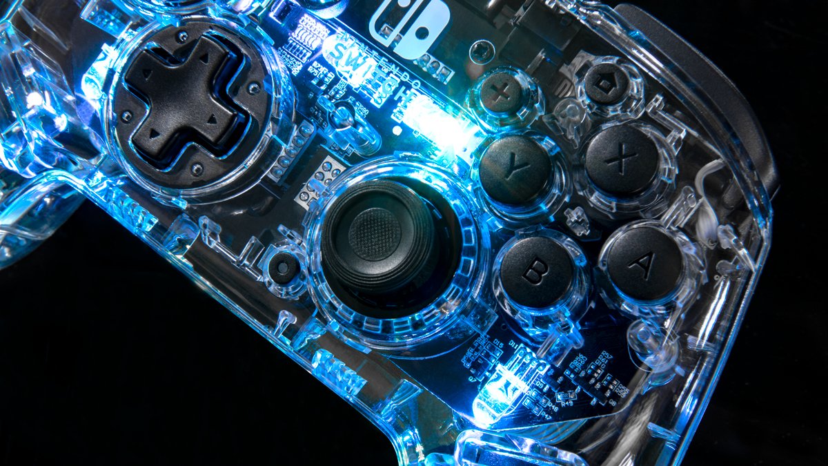 EAN 0708056066062 - PDP Afterglow Negro, Transparente Gamepad Analógico/Digital Nintendo Switch, Nintendo Switch Lite, Ninten imagen 3