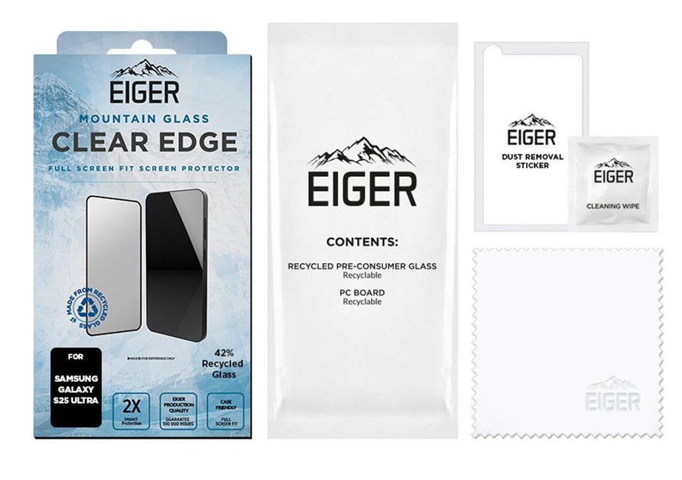 Eiger Sp Mountain Glass Clear Edge Galaxy S25 Ultra