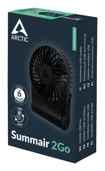 Fan Arctic Summair 2go (Black)