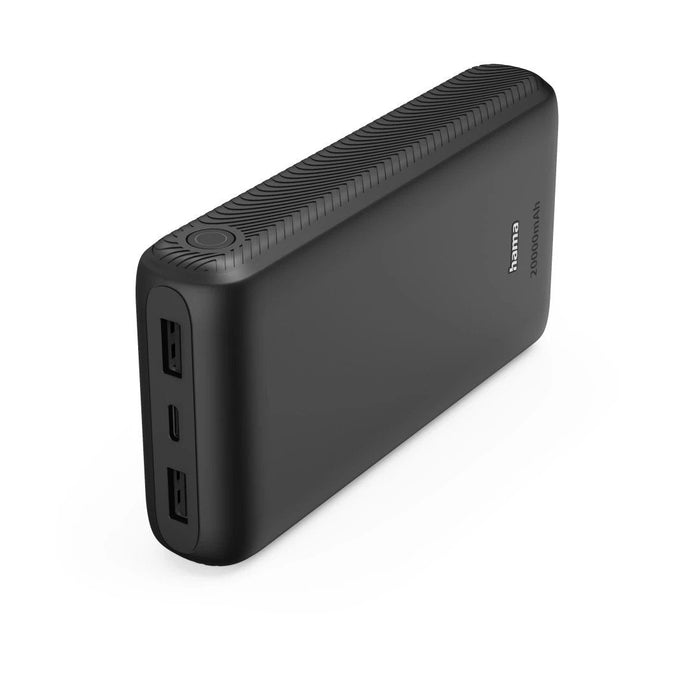 Hama New Performance-20 Bateria Externa Powerbank 20000mah - Polimero De Litio - Usb-C - Usb-A - Carga Rapida - 3