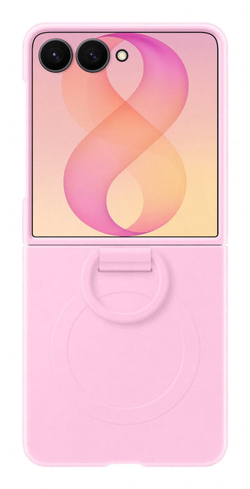 Samsung Silicone Ring Magnet Case Fr Galaxy Flip8 Violet