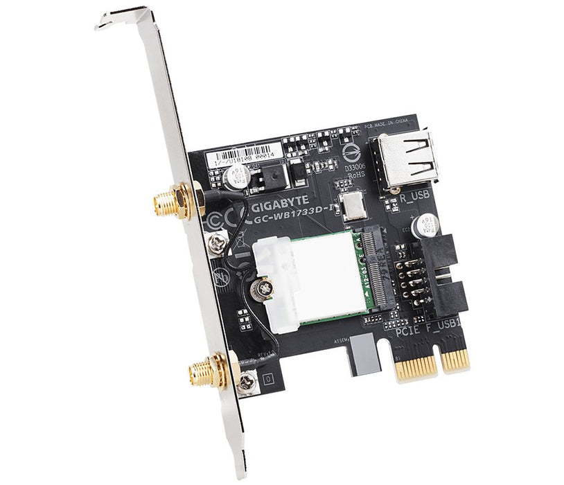 EAN 4719331803513 - GIGABYTE GC-WB1733D-I adaptador y tarjeta de red Interno WLAN / Bluetooth 1733 Mbit/s imagen 2
