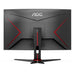 EAN 4038986148207 - AOC G2 C24G2AE/BK pantalla para PC 59,9 cm (23.6") 1920 x 1080 Pixeles Full HD LED Negro, Rojo imagen 9