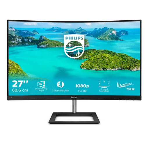 EAN 8712581758431 - Philips E Line 272E1CA/00 pantalla para PC 68,6 cm (27") 1920 x 1080 Pixeles Full HD LCD Negro imagen 2