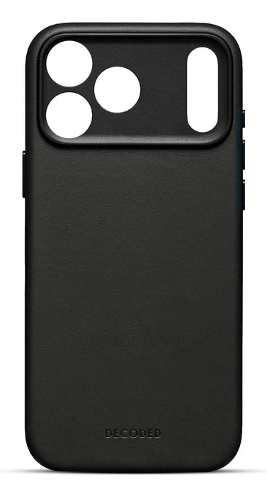 Decoded Leather Backcover Iphone 17 Pro Max Black