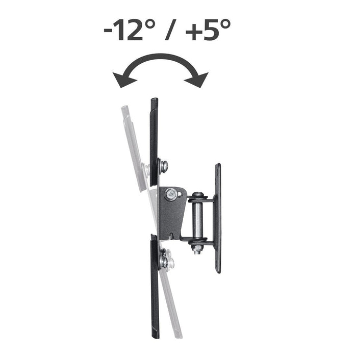 Hama Fullmotion Tv Wall Bracket Black / Soporte De Pared Para Tv De 19" A 48"