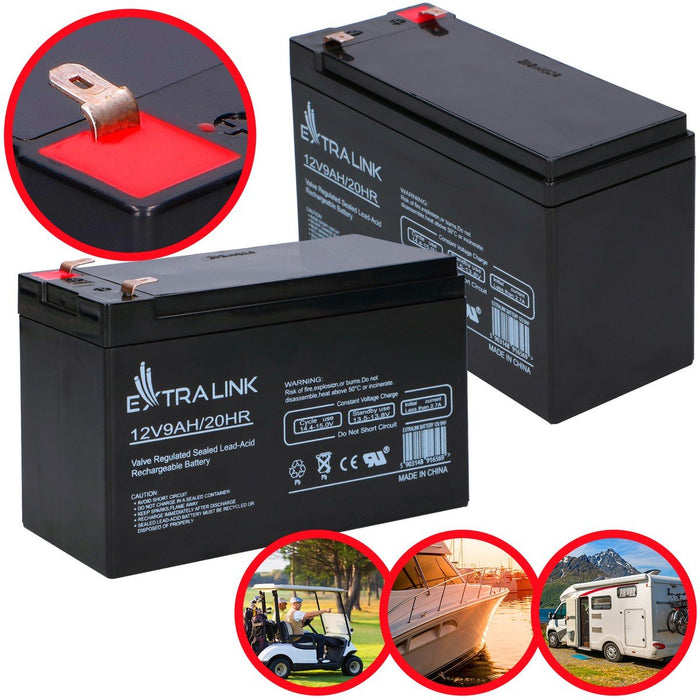EAN 5903148916569 - Extralink AKUMULATOR BATTERY ACCUMULATOR AGM 12V 9AH Sealed Lead Acid (VRLA) imagen 35