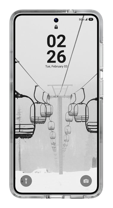 Funda Uag Scout Clear Hielo Blanco Samsung Galaxy S26