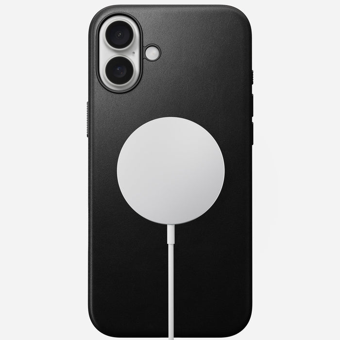 Nomad Modern Leather Case Iphone 16 Plus Black