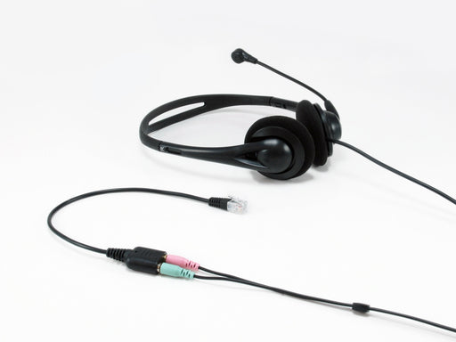 EAN 4015867229965 - Equip 147944 cable de audio 0,25 m RJ-9 2 x 3.5mm Negro imagen 2
