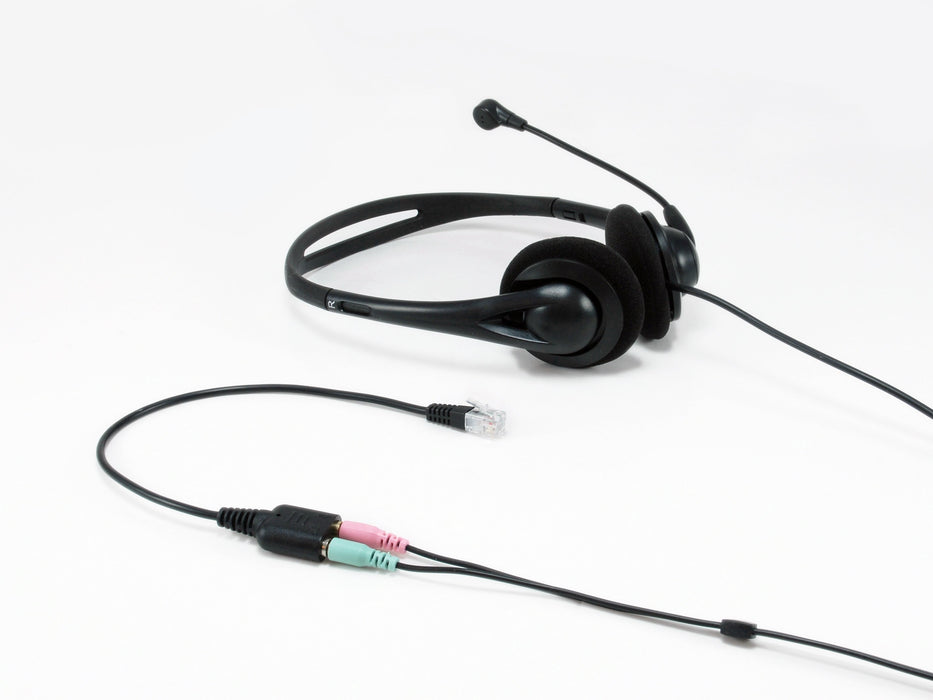EAN 4015867229965 - Equip 147944 cable de audio 0,25 m RJ-9 2 x 3.5mm Negro imagen 2