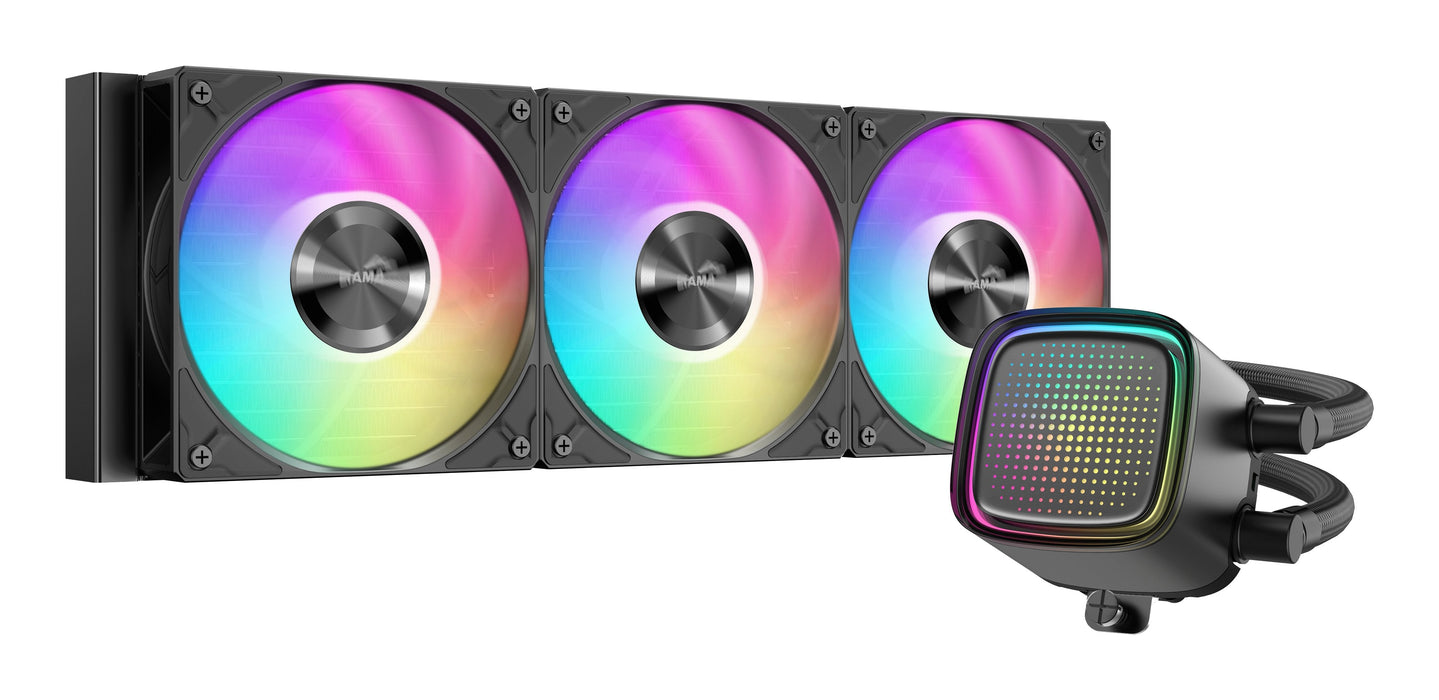 Sama L50 360 Wasserkã¼hlung Argb Infinity Mirror Black Retail
