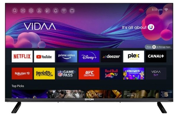 EAN 4260552542755 - Dyon 32 VX 81,3 cm (32") HD Smart TV Wifi Negro 250 cd / m² imagen 1