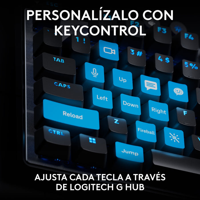 EAN 5099206126480 - Logitech G PRO X TKL Rapid teclado Juego USB QWERTY Internacional de EE.UU. Negro imagen 9