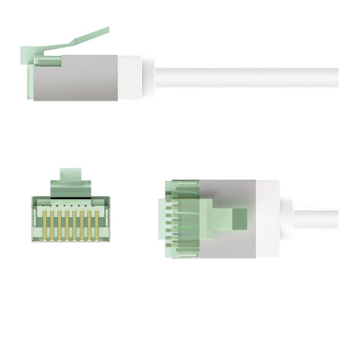 EAN 4040849743597 - Goobay 74359 cable de red Blanco 0,5 m Cat8.1 U/FTP (STP) imagen 4