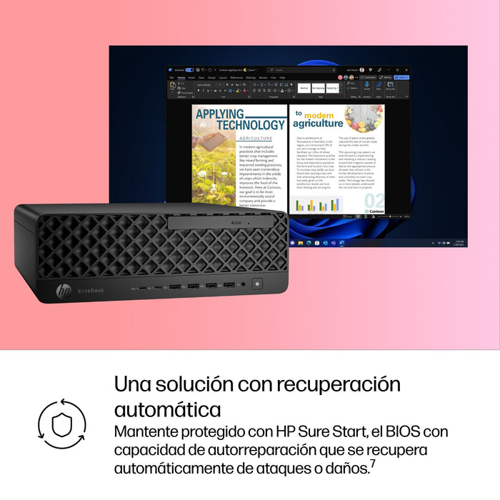 EAN 0199764821522 - HP EliteDesk 8 SFF G1i AI PC Intel Core Ultra 5 235 16 GB DDR5-SDRAM 512 GB SSD Windows 11 Pro Negro imagen 11