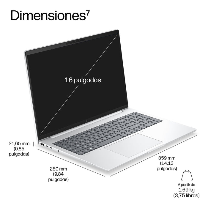 EAN 0826581033073 - HP EliteBook 8 G2i 16 inch Notebook Next Gen AI PC Wolf Pro Security Edition Copilot+ PC Intel Core Ultra imagen 5
