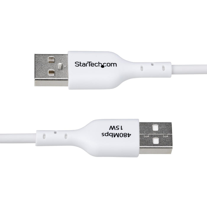 Startech.Com 3ft (1m) White Usb-A To Usb-C Charging Cable/Cord, M/M - Usb Typ-C-Cable - Usb Zu 24 Pin Usb-C - 1 M