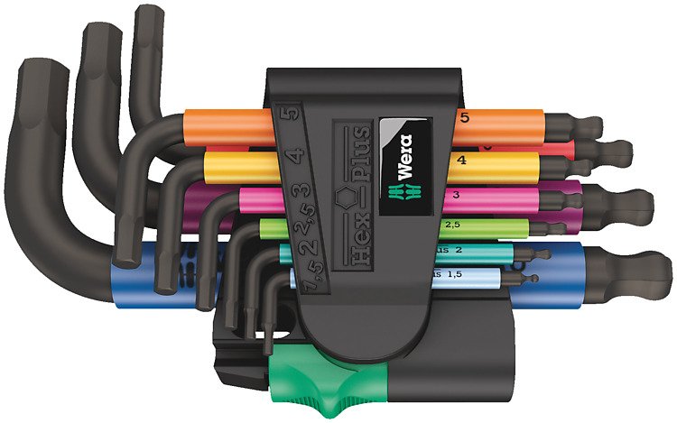 EAN 4013288207517 - Wera 05133164001 llave hexagonal Juego de llaves allen Métrico 9 pieza(s) imagen 1