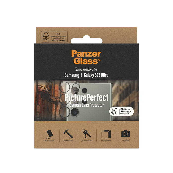 Protector De Pantalla O Trasero Para Samsung - Galaxy S23 Ultra  Panzerglass 0441