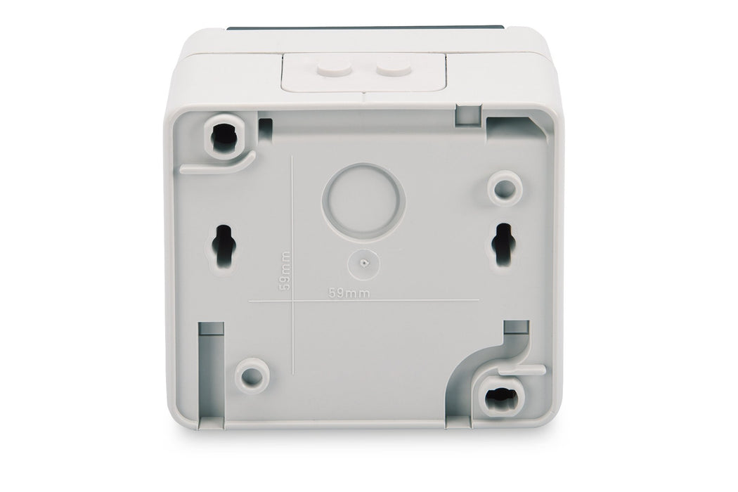 EAN 4016032370857 - Digitus DN-93844-OD toma de corriente RJ-45 Negro, Gris imagen 3