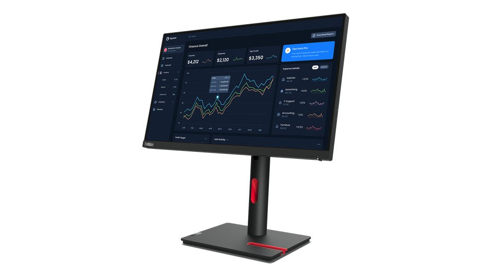 EAN 196380286179 - Lenovo ThinkVision T22i-30 pantalla para PC 54,6 cm (21.5") 1920 x 1080 Pixeles Full HD LED Negro imagen 2