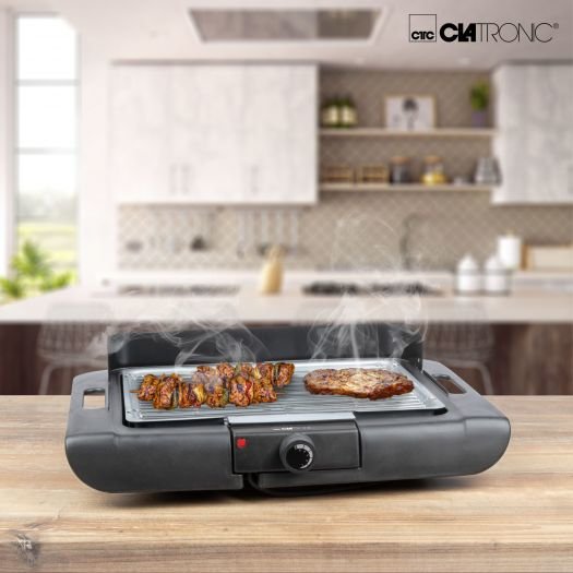 EAN 4006160616934 - Clatronic BQ 3507 Parrilla Mesa Eléctrico Negro 2000 W imagen 4
