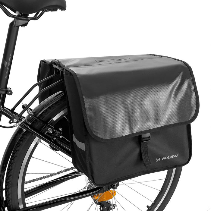 EAN 5907769301353 - Wozinsky WBB34BK Sillín Bolsa de bicicletas 28 L Poliéster Negro imagen 2