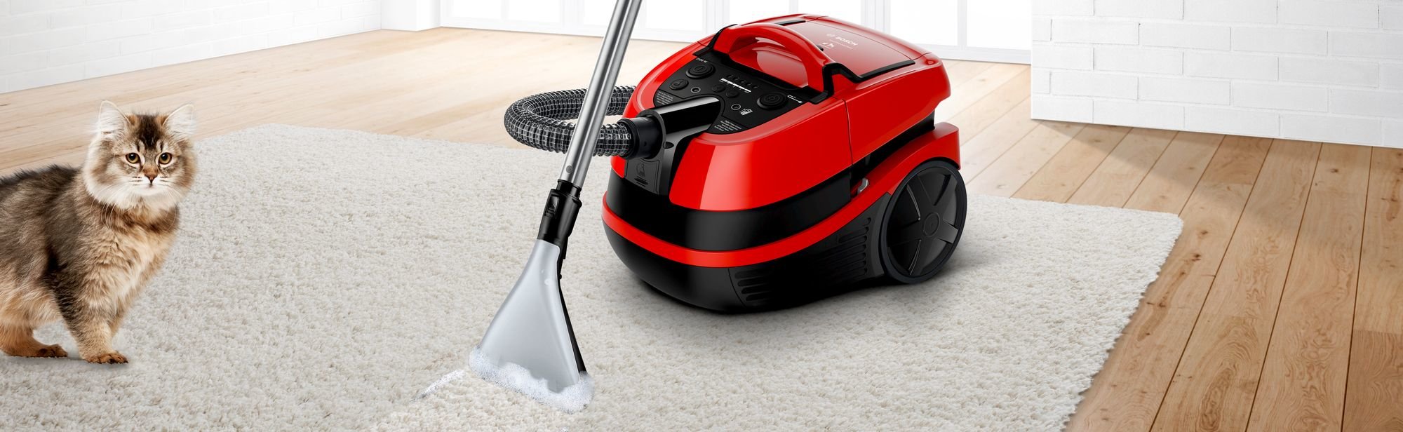 EAN 4242005158768 - Bosch Serie 4 BWD421PET aspiradora 5 L Aspiradora cilíndrica Seca y húmeda 2100 W imagen 5