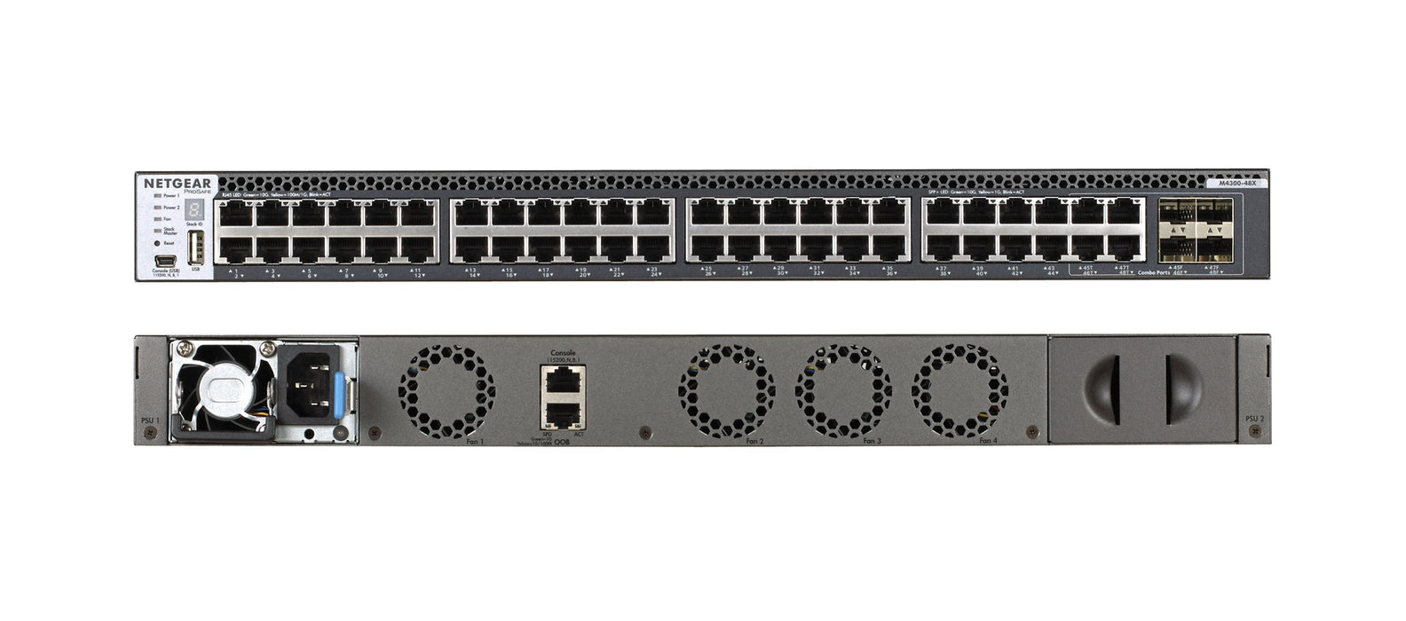 EAN 0606449114607 - NETGEAR XSM4348CS Gestionado 10G Ethernet (100/1000/10000) 1U Gris imagen 1