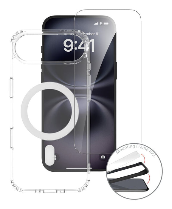 EAN 4252011911851 - 4smarts 541557 funda para teléfono móvil 16,8 cm (6.6") Bumper Transparente, Blanco imagen 1