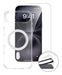 EAN 4252011911851 - 4smarts 541557 funda para teléfono móvil 16,8 cm (6.6") Bumper Transparente, Blanco imagen 1