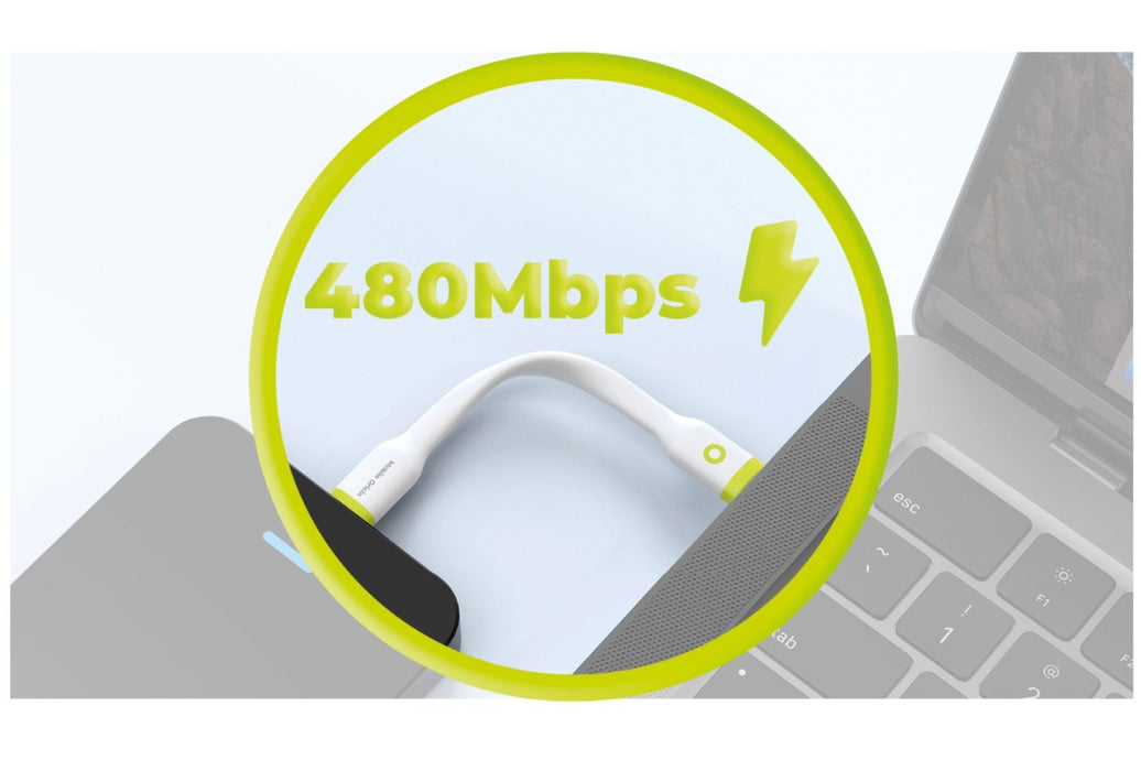 EAN 8594215994022 - Mobile Origin COMC-USBC-WHT cable USB USB 2.0 0,1 m 0,48 Gbit/s Blanco imagen 10