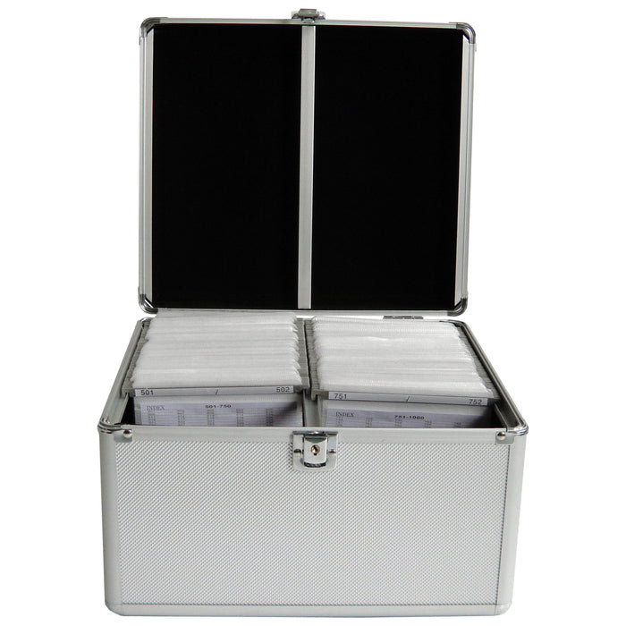 EAN 4260057123398 - MediaRange BOX76 funda para discos ópticos Maleta rígida 300 discos Plata imagen 3