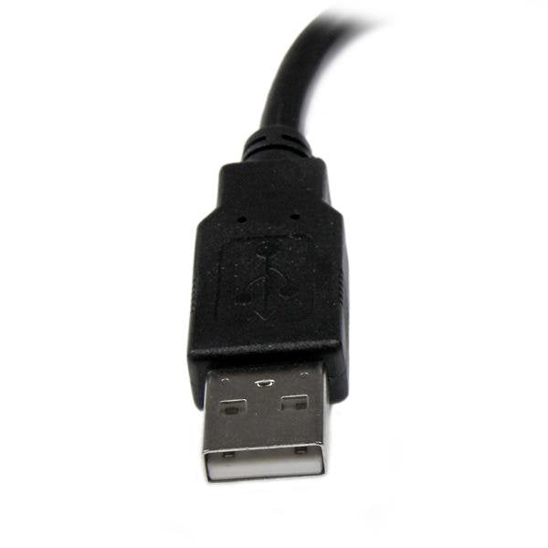 EAN 0065030818544 - StarTech.com USBEXTAA6IN cable USB 0,152 m 0,48 Gbit/s Negro imagen 3