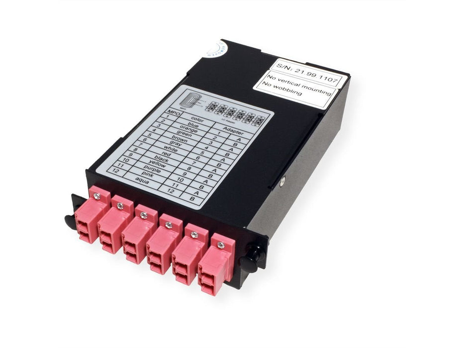 Value Mpo-Modul, Mpo-Stecker   12x Lc-Buchse