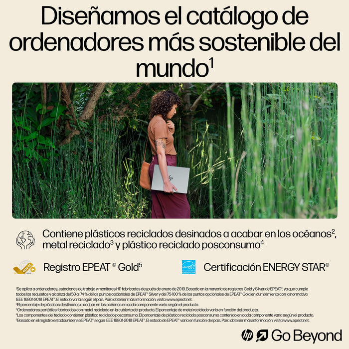 EAN 0198701252214 - HP OmniBook X 14-fe0008ns Copilot+ PC Qualcomm Snapdragon X1E-78-100 Portátil 35,6 cm (14") Pantalla táct imagen 10