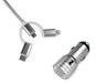 EAN 8436586740757 - SUBBLIM SUB-CHG-4CC001 cargador de dispositivo móvil Universal Plata Encendedor de cigarrillos Carga rápi imagen 1