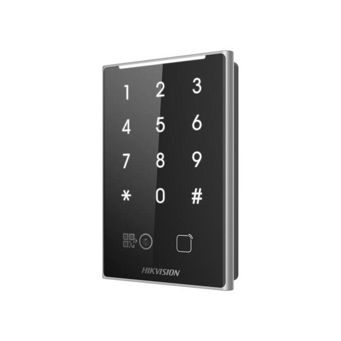 EAN 6931847187200 - Hikvision Pro Series DS-K1109DKB-QR lector de control de acceso Lector básico de control de acceso Negro, imagen 1