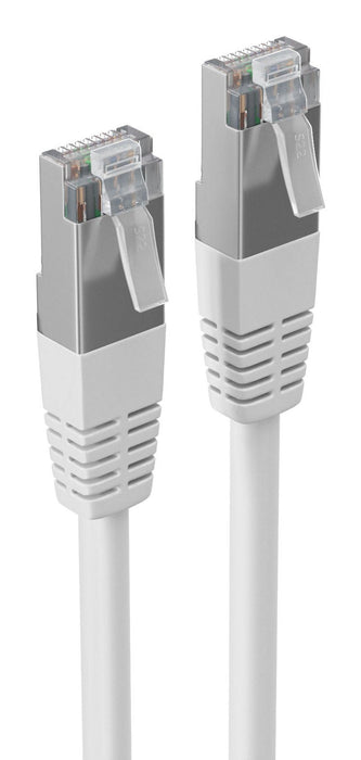 Cable De Conexión De Red Shiverpeaks. Cat6, S Ftp, Lzsh, Blanco 10m